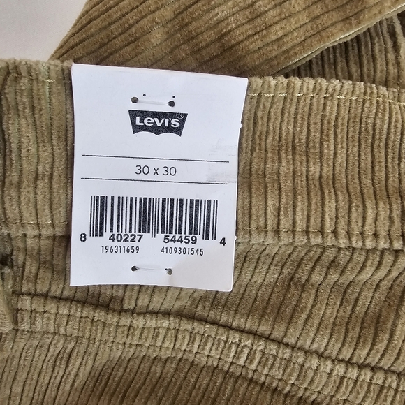 Levi's Light Tan Corduroy Straight Leg Pants - Picture 7 of 13